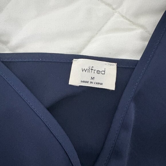 Aritzia Wilfred Satin Midi Dress (M) - Picture 3 of 4